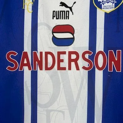 Sheffield Wednesday F.C. 1997 Retro Jersey, foto 5