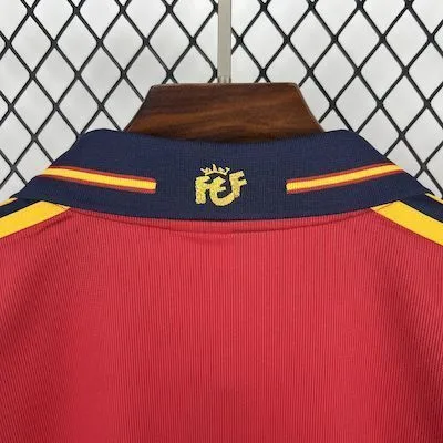 Spain 1998 Home Retro Jersey, foto 2
