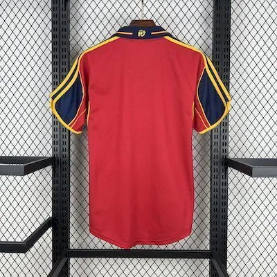 Spain 1998 Home Retro Jersey, foto 3