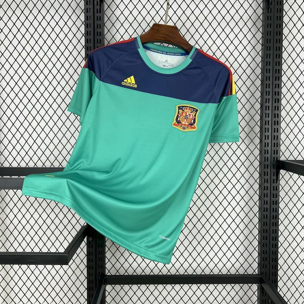Spain 2010 Goalkeeper Jersey Retro Jersey, foto 1