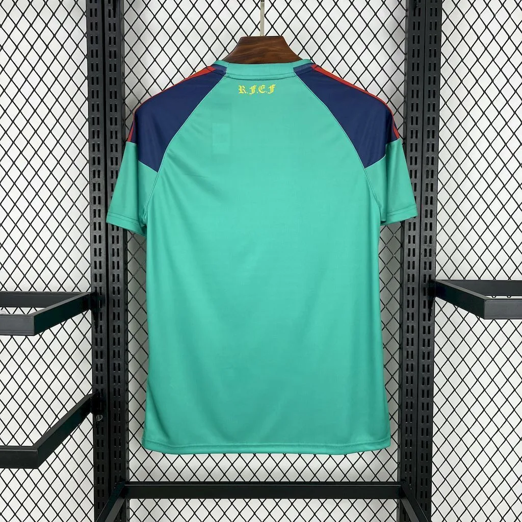 Spain 2010 Goalkeeper Jersey Retro Jersey, foto 3