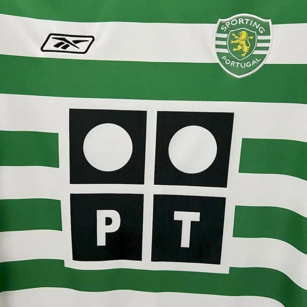 Sporting CP 200304 Home Retro Jersey, foto 5