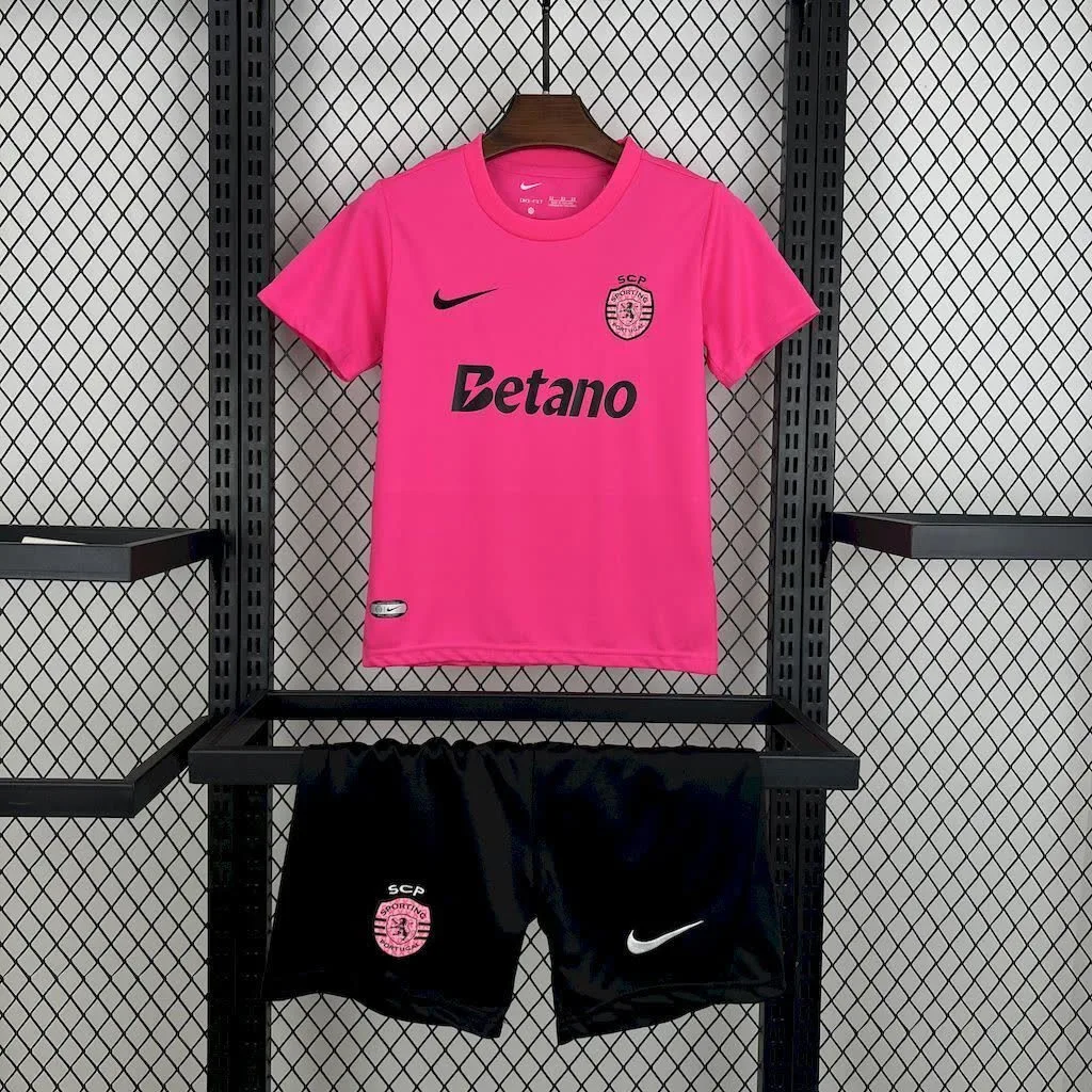 Sporting CP 2024/25 Pink October Kids Kit, foto 1