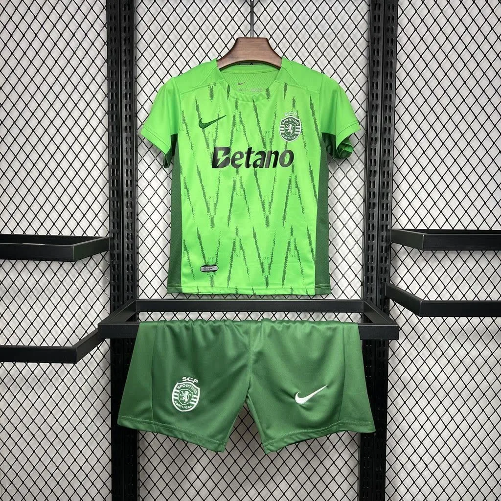 Sporting CP 2024/25 Thirds Away Kids Kit, foto 1