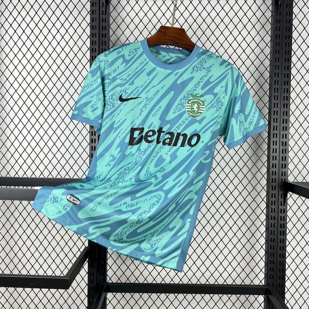 Sporting CP 2025/26 Blue goalkeeper Jersey, foto 1