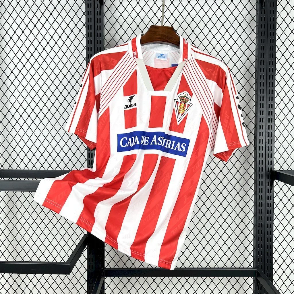 Sporting de Gijon 1994/95 Home Retro Jersey, foto 1