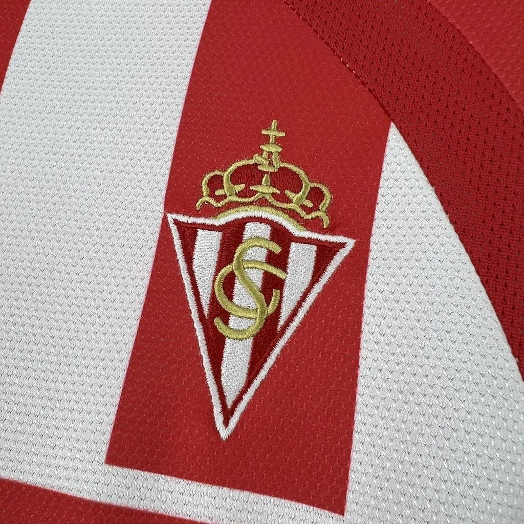 Sporting de Gijon 2008/09 Home Retro Jersey, foto 6