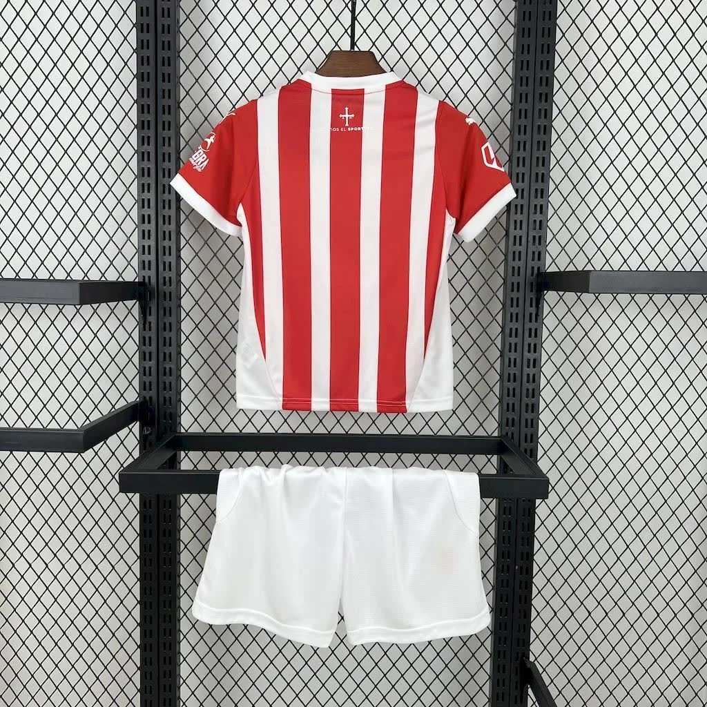 Sporting de Gijon 2024/25 Home Kids Kit, foto 3