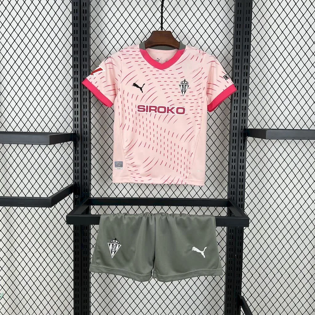 Sporting de Gijon 2024/25 Third Kids Kit, foto 1