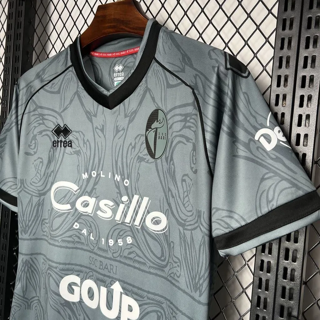 SSC Bari 2024/25 Grey Jersey, foto 4