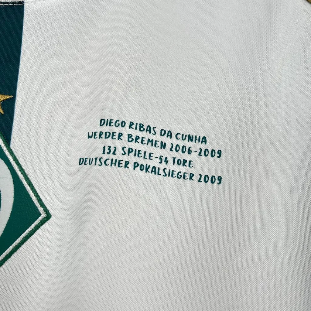 SV Werder Bremen 2025/26 Hummel Obrigado Diego Jersey, foto 6