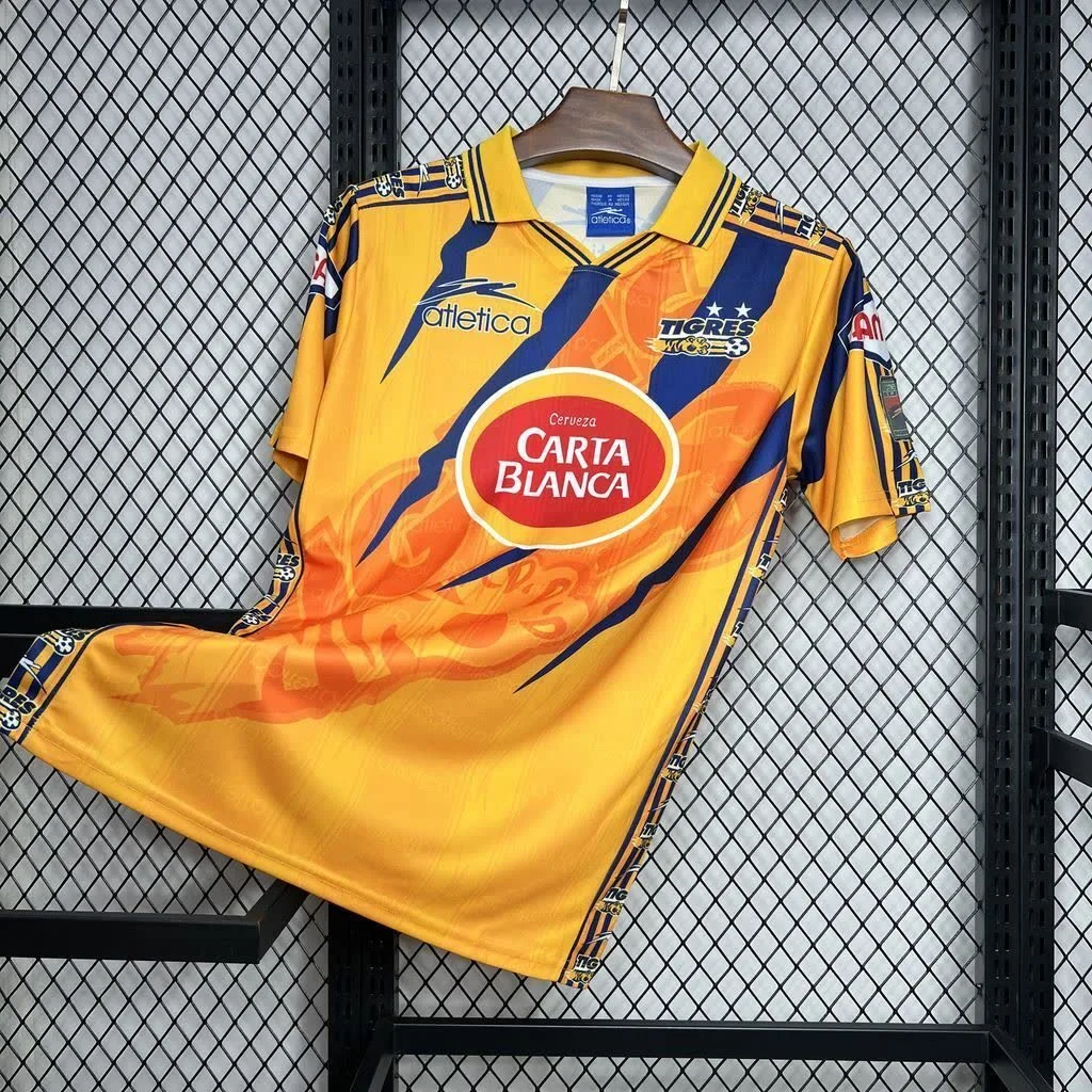 Tigres UANL 1997/98 Home Retro Jersey, foto 1
