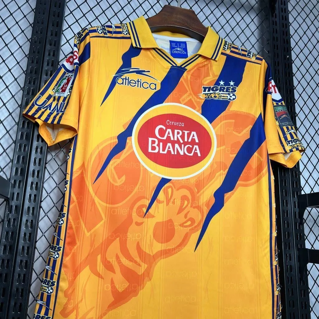 Tigres UANL 1997/98 Home Retro Jersey, foto 4