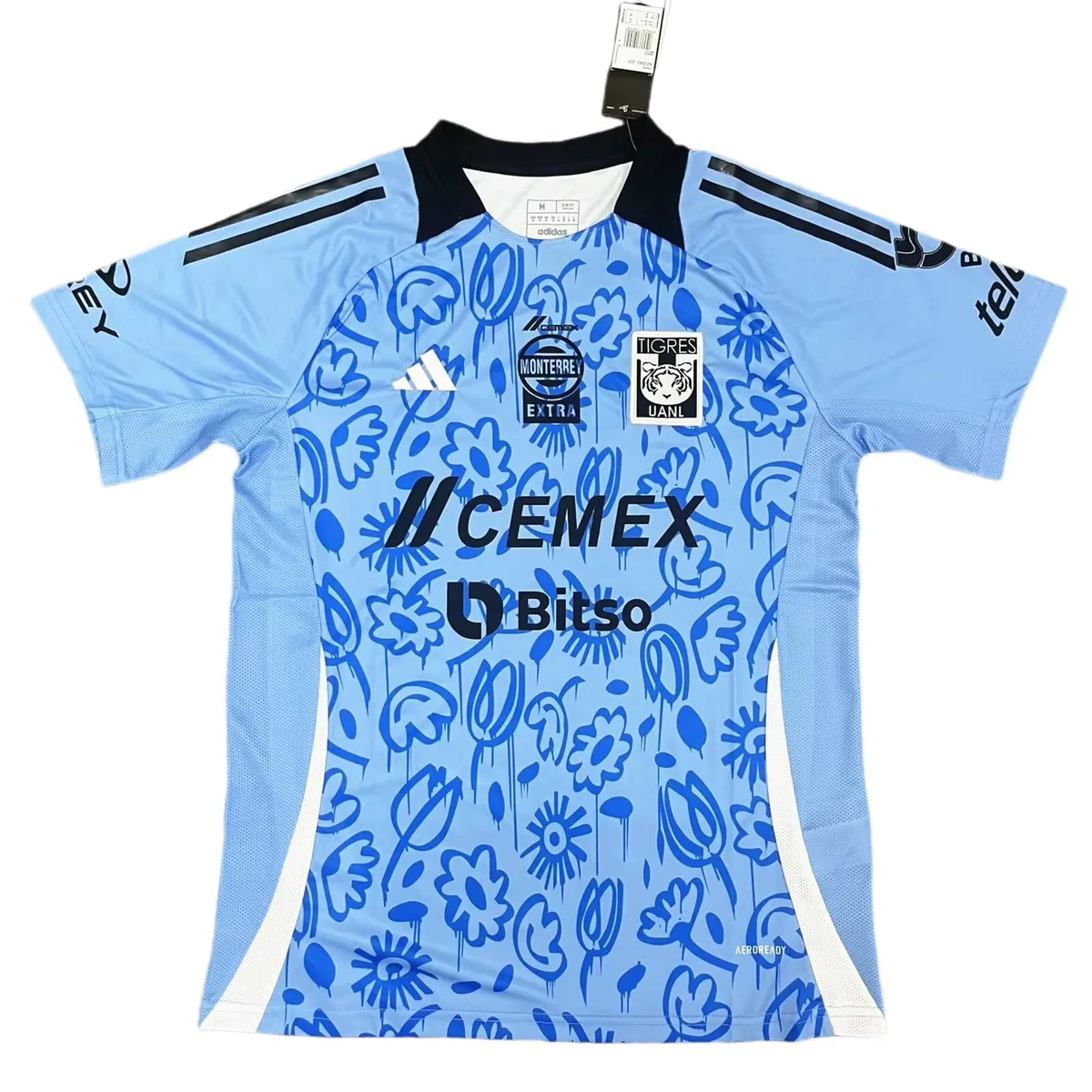 Tigres UANL 2024/25 blue commemorative edition Jersey S-XXXXL, foto 1