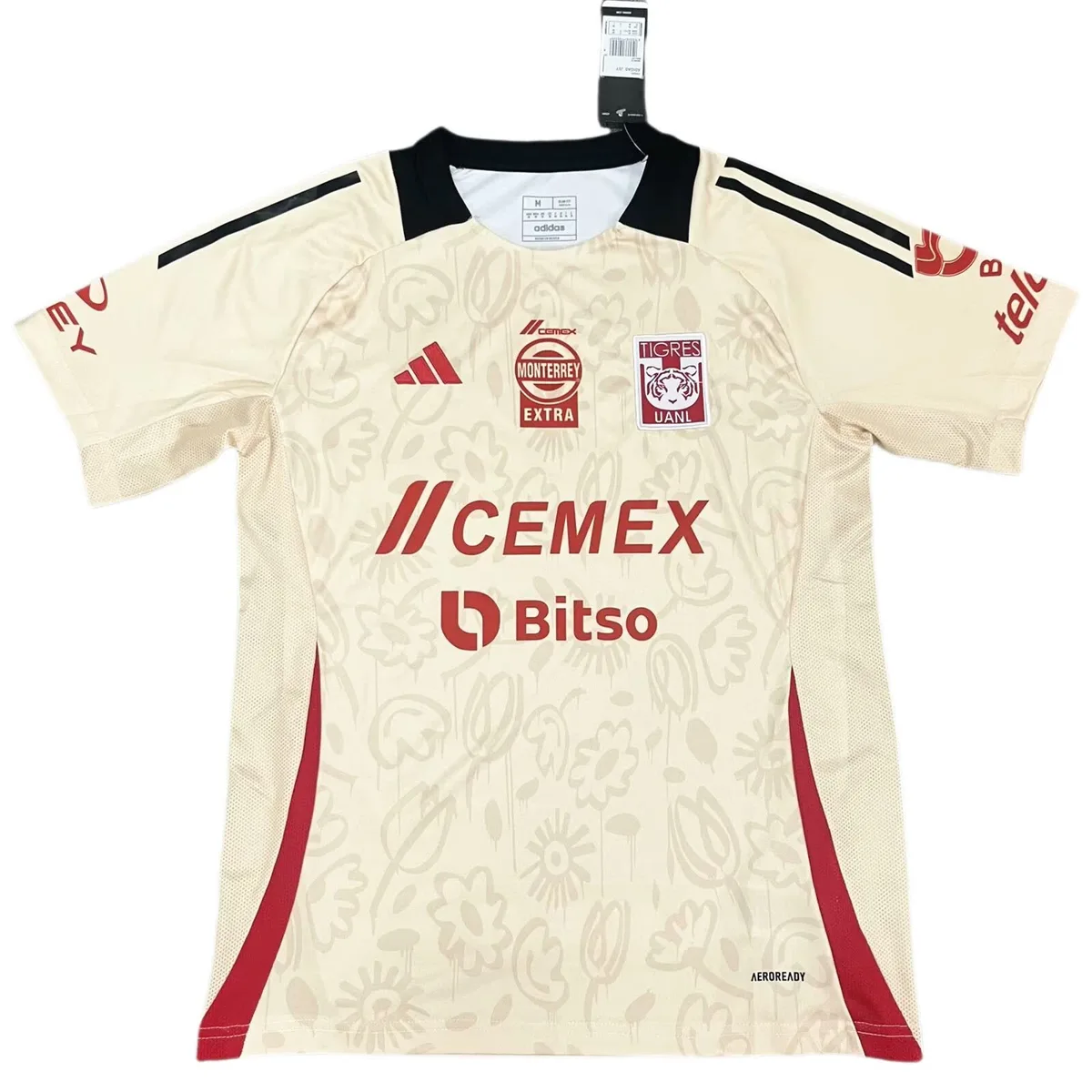 Tigres UANL 2024/25 yellow commemorative edition Jersey S-XXXX, foto 1