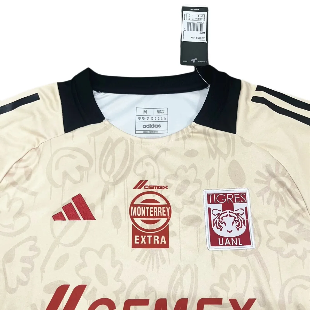 Tigres UANL 2024/25 yellow commemorative edition Jersey S-XXXX, foto 3