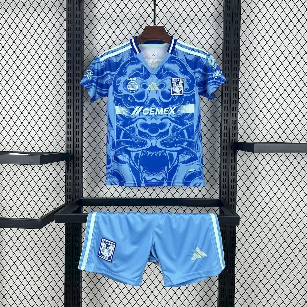 Tigres UANL 2025/26 Away Kids Kit, foto 1