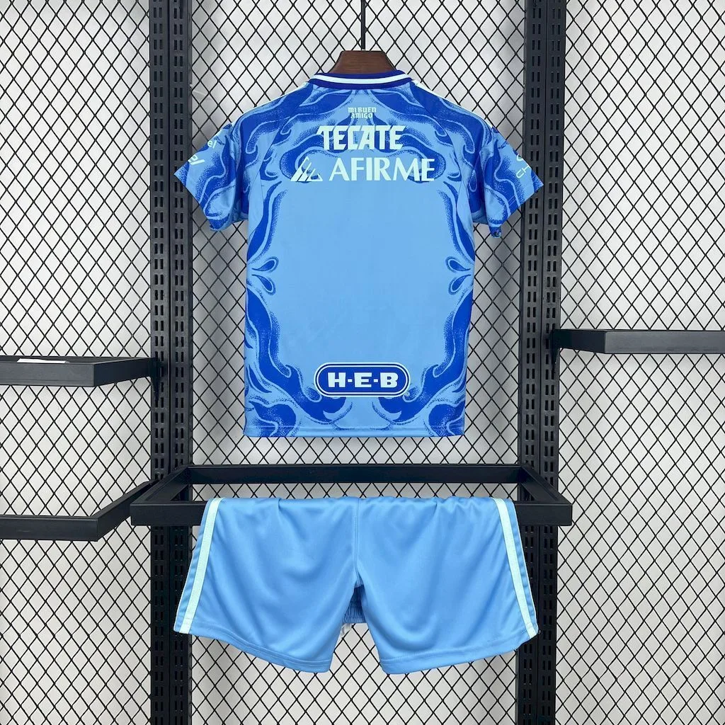 Tigres UANL 2025/26 Away Kids Kit, foto 2