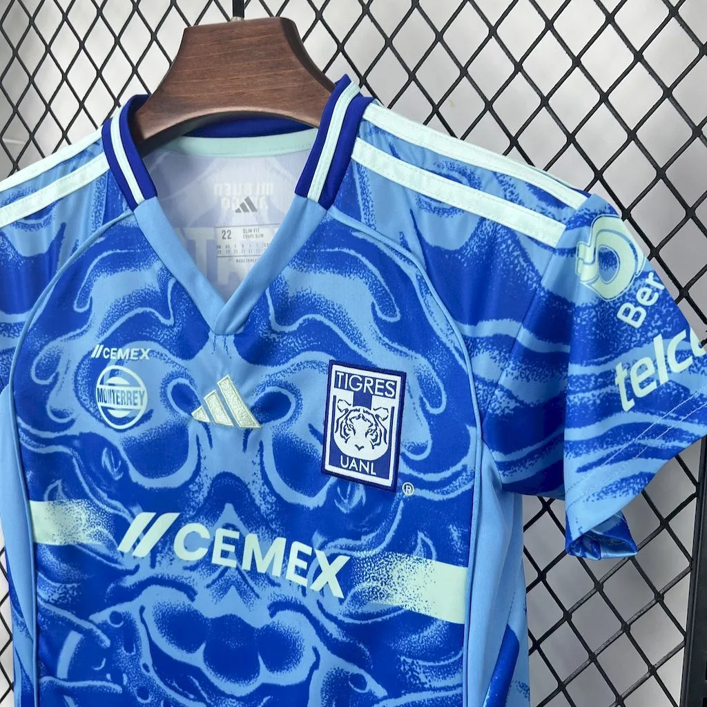 Tigres UANL 2025/26 Away Kids Kit, foto 5