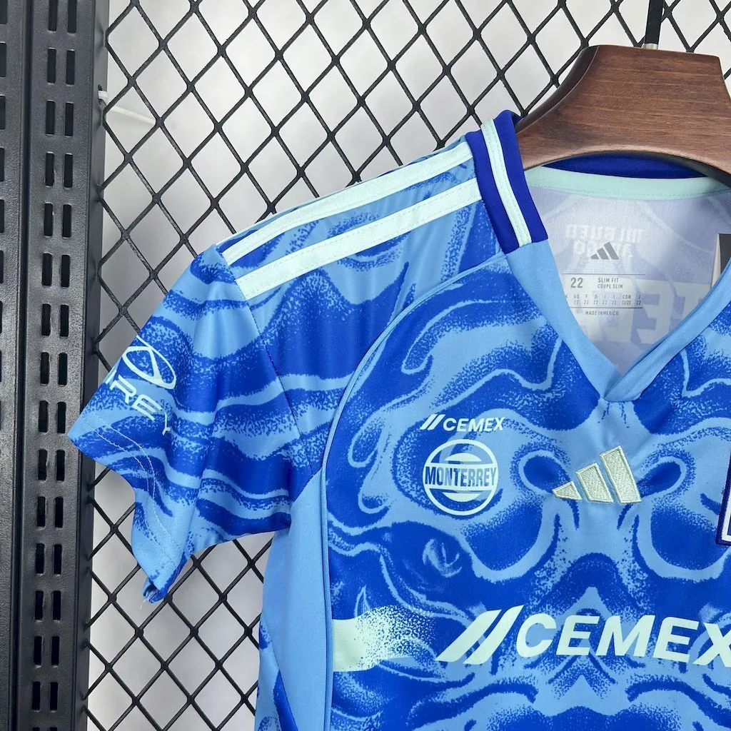 Tigres UANL 2025/26 Away Kids Kit, foto 6