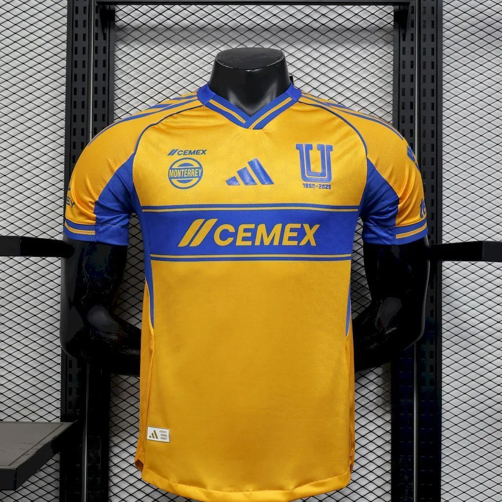 Tigres UANL 2025/26 Home Jersey Player Version, foto 1