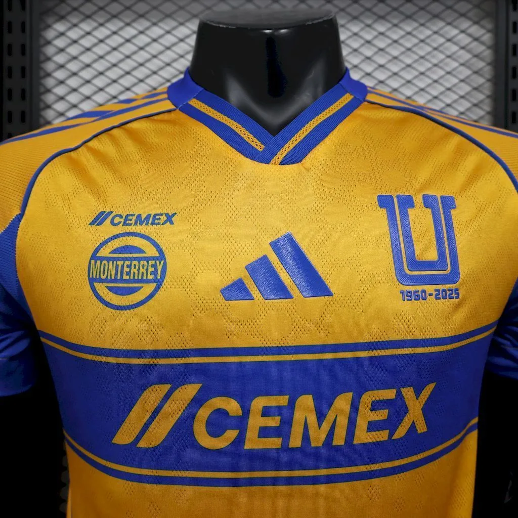 Tigres UANL 2025/26 Home Jersey Player Version, foto 4
