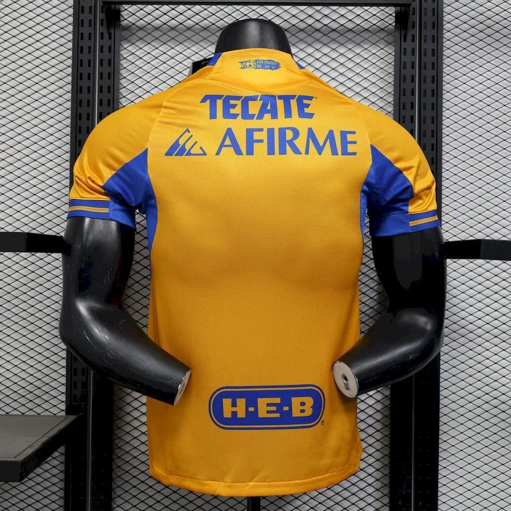 Tigres UANL 2025/26 Home Jersey Player Version, foto 5