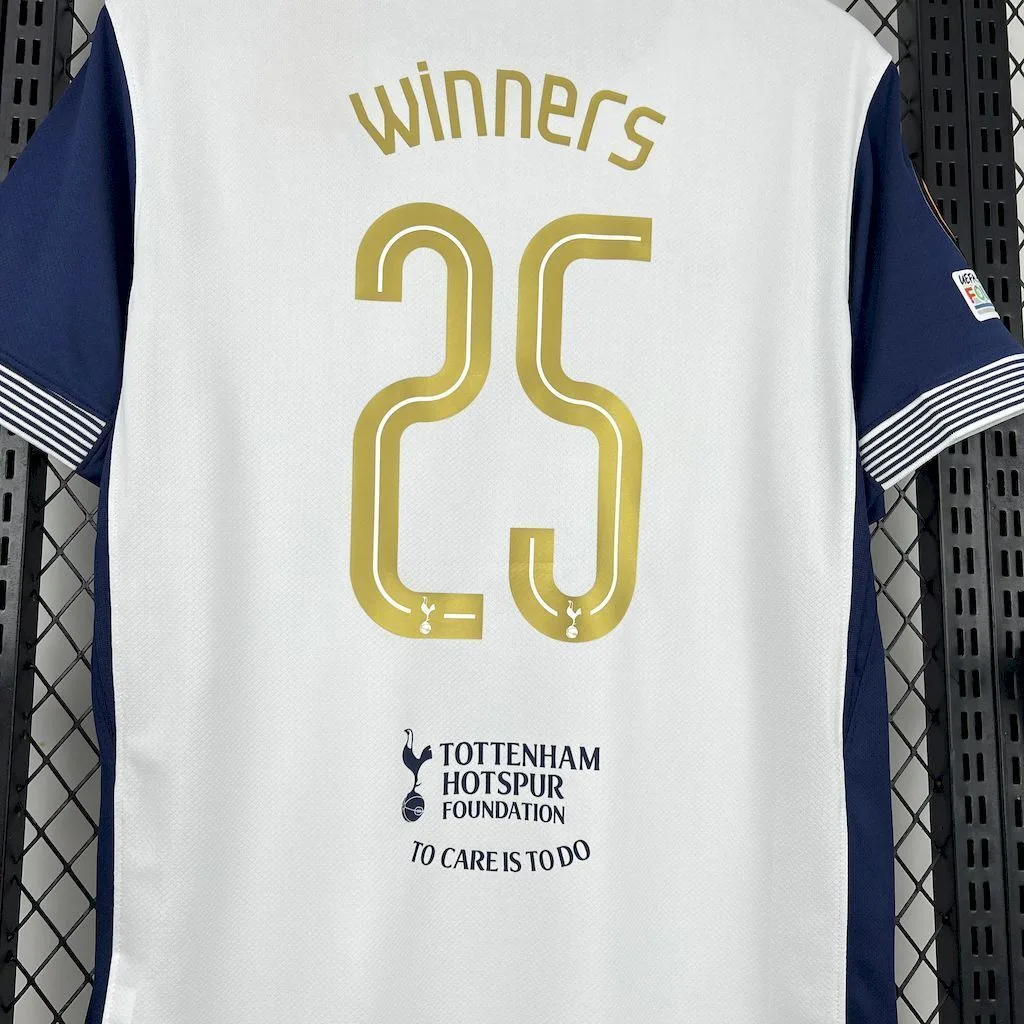 Tottenham Hotspur 2024/25 Home Europa League Winners Jersey, foto 2