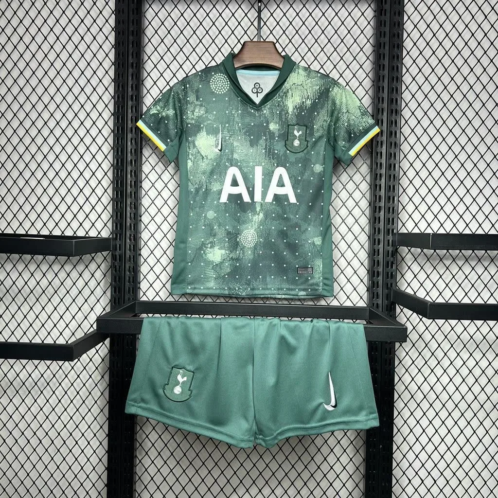 Tottenham Hotspur 2024/25 Third Away Kids Kit, foto 1
