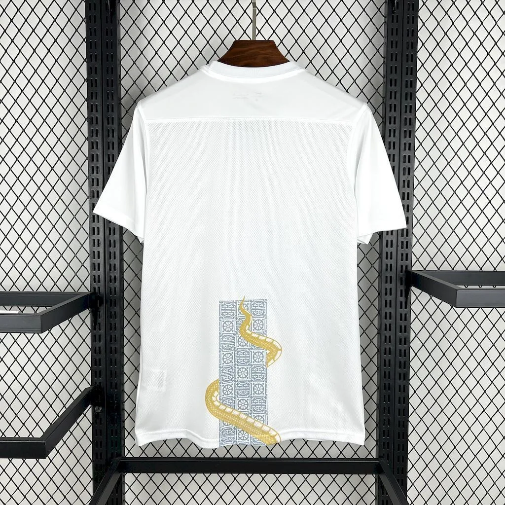 Tottenham Hotspur 2025/26 White Gold Snake Edition Jersey, foto 2