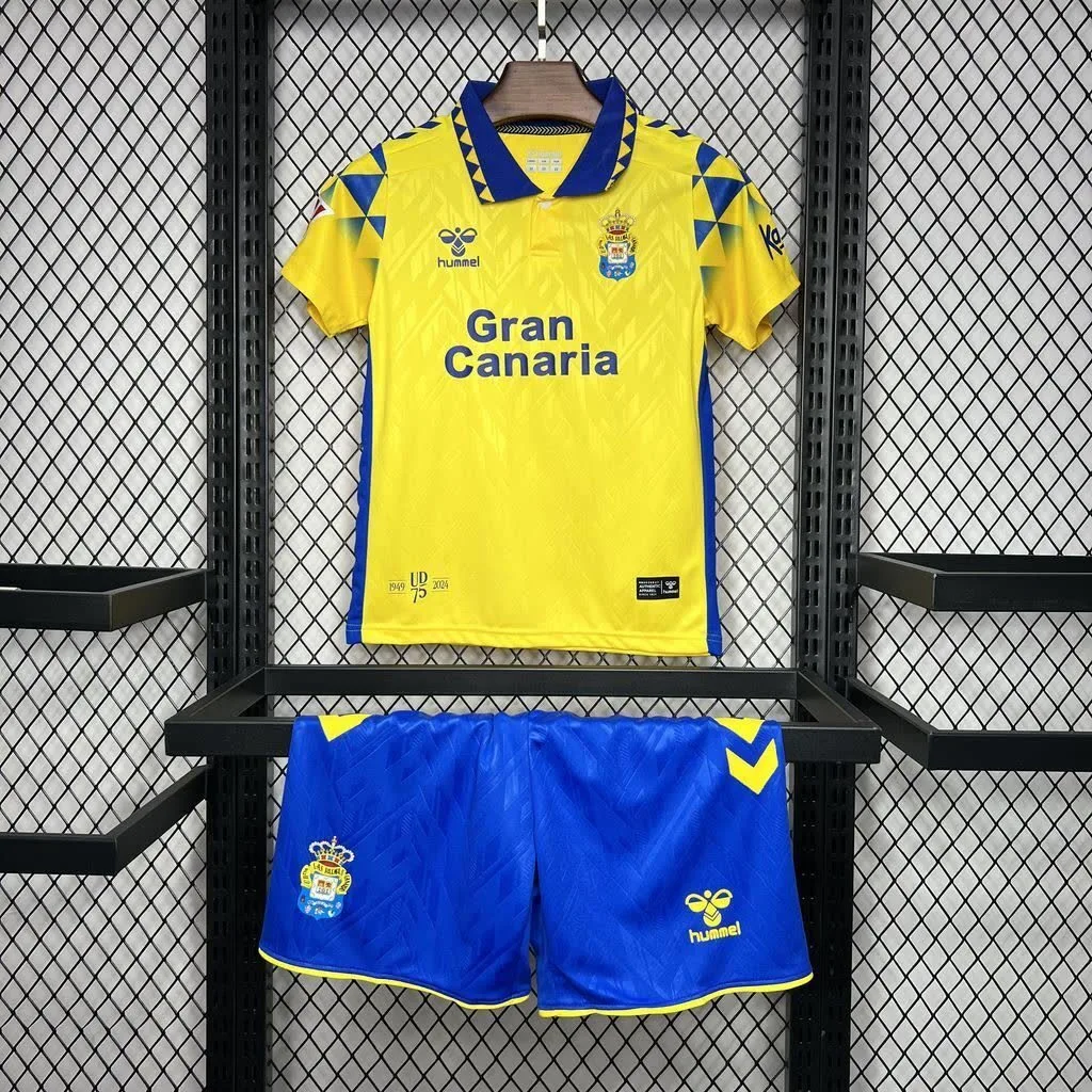 UD Las Palmas 2024/25 Home Kids Kit, foto 1