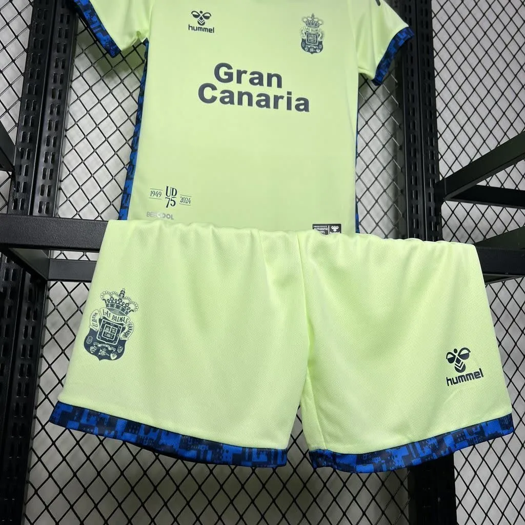 UD Las Palmas 2024/25 Thirds Away Kids Kit, foto 3