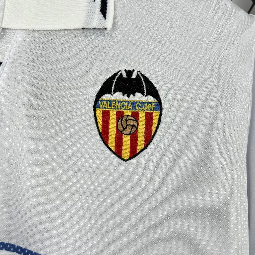 Valencia CF 1999/00 Home Retro Jersey, foto 6