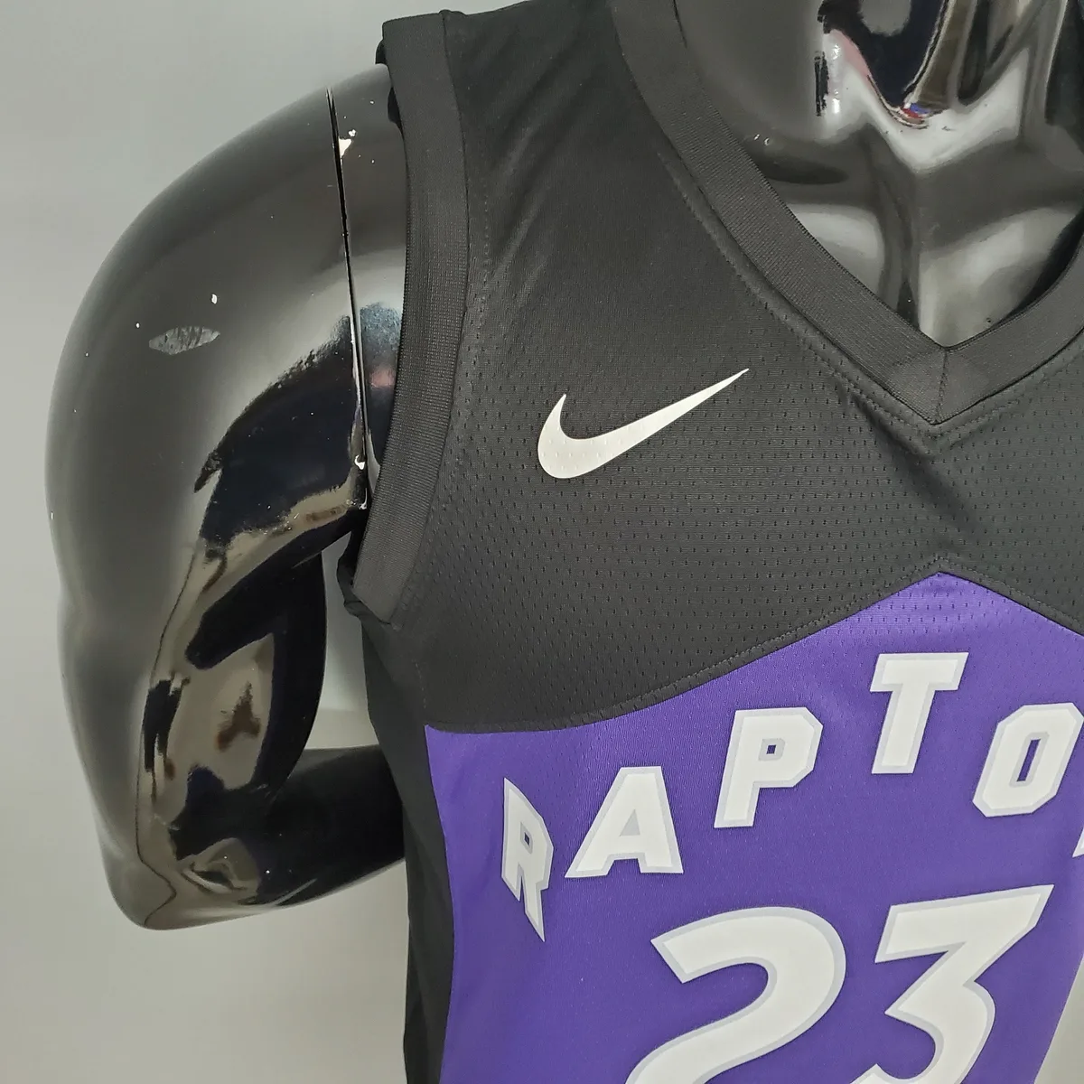 VANVLEET#23 2021 Raptors Bonus Edition Purple and Black NBA Jersey S-XXL, foto 4