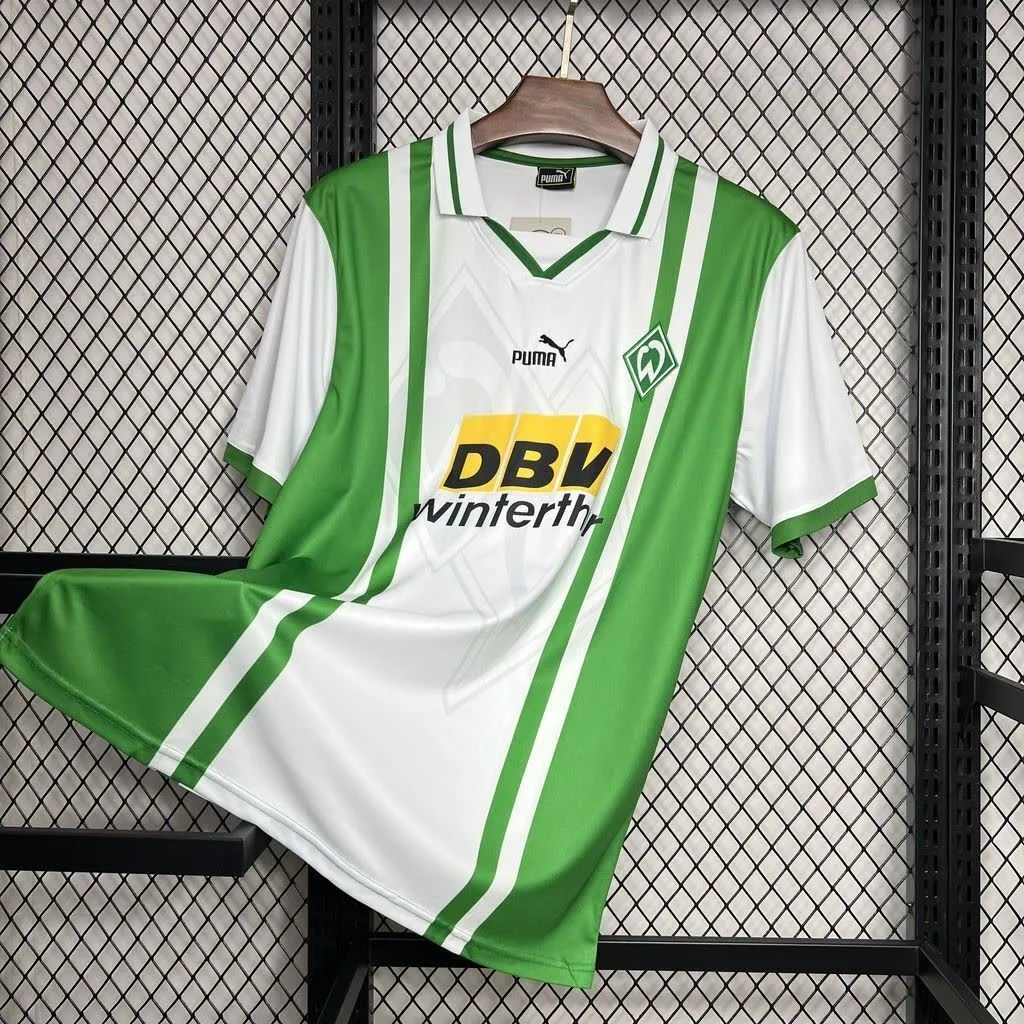Werder Bremen 1996/97 Home Retro Jersey, foto 1
