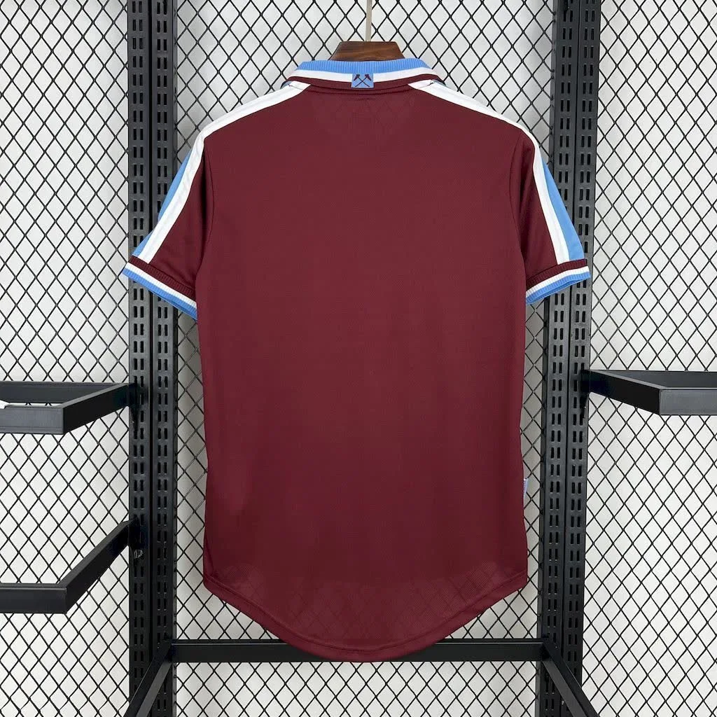 West Ham United 1999/01 Home Retro Jersey, foto 3