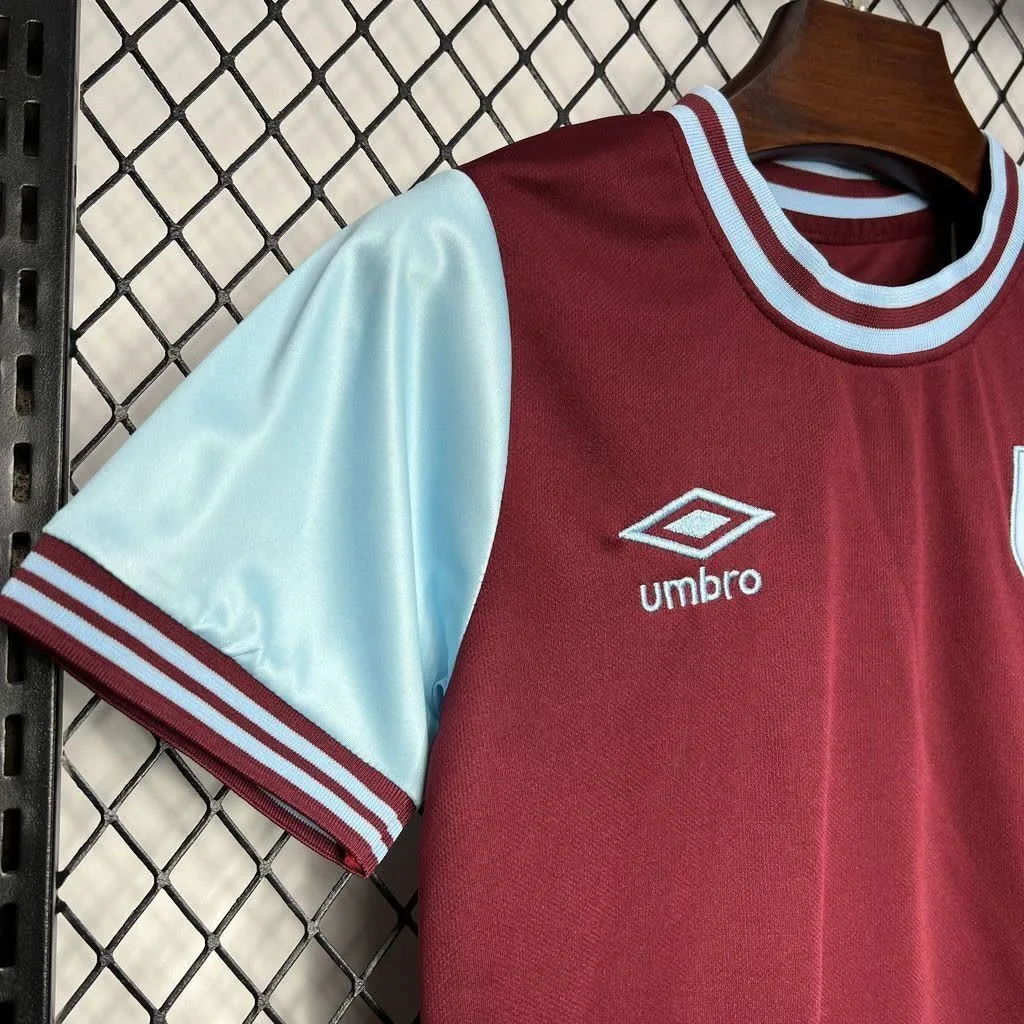 West Ham United 2024/25 Home Kids Kit, foto 2