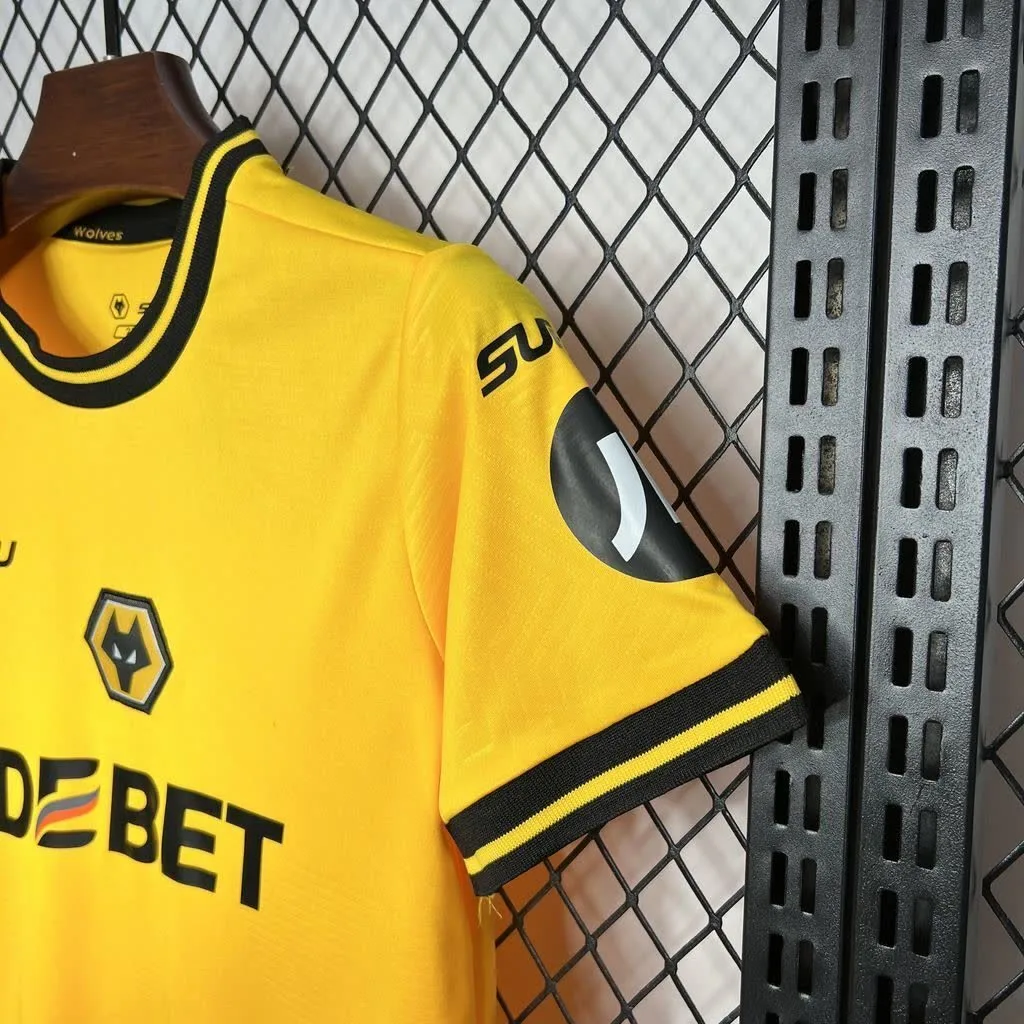 Wolves 2024/25 Home Kids Kit, foto 5